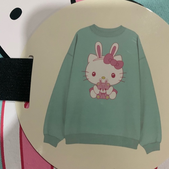 Hello Kitty Turquoise Sweatshirt - Picture 5 of 5